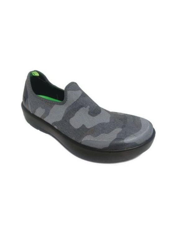 OOFOS Shoes - Oofos OOmg Eezee Recovery Shoes Womens Size 11 Gray Camo Slip On Walking Sneaker